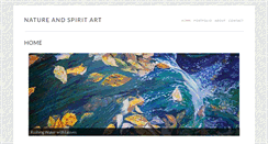 Desktop Screenshot of natureandspiritart.com